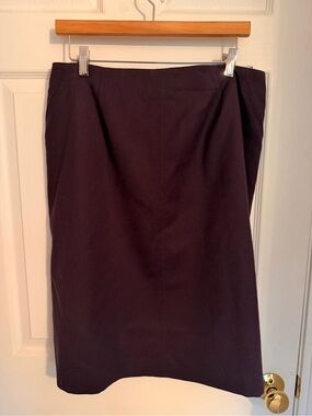 Harve Benard Plum Pencil Skirt